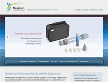 Tablet Screenshot of manamor.com